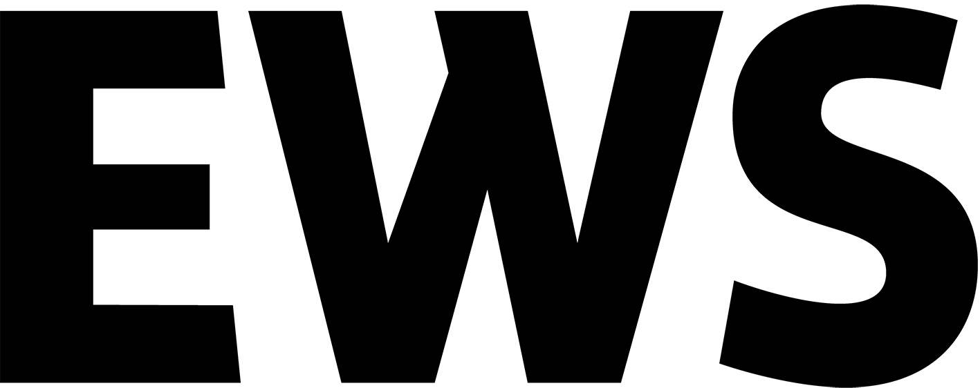 Schriftzug/Logo von EWS